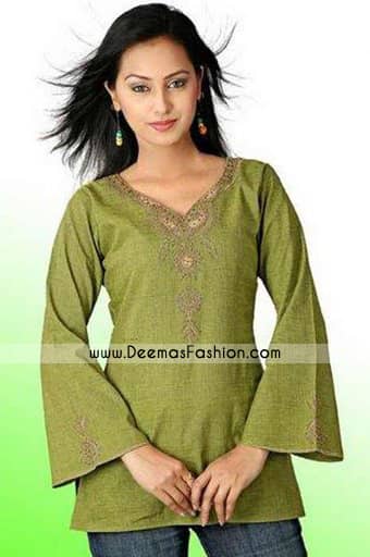 Mehndi-Green-Ladies-top