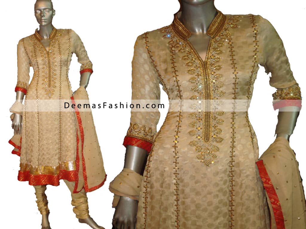 Red Pakistani Dress