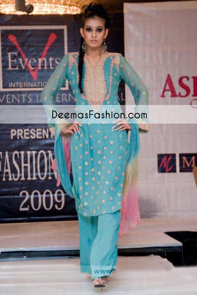 Ferozi Formal Part Wear Shalwar Kameez